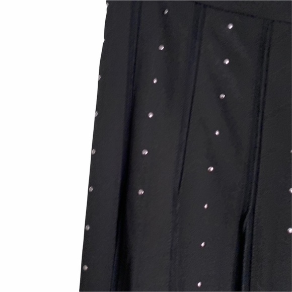 GUESS NWT Lita Studded Flyaway Midi Skirt size 6 - Picture 6 of 12